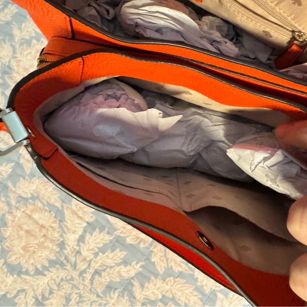 Kate Spade Orange Shoulder Bag - Picture 3 of 6